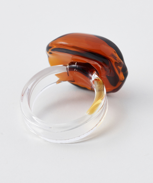 【別注】【HARIO Lampwork Factory】 リングサンストーン（リング）｜HARIO Lampwork Factory（ハリオランプワークファクトリー）