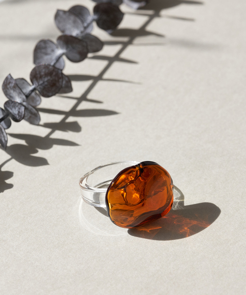 【別注】【HARIO Lampwork Factory】 リングサンストーン（リング）｜HARIO Lampwork Factory（ハリオランプワークファクトリー）