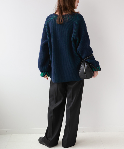 JOURNAL STANDARD relume（ジャーナルスタンダード　レリューム）の「ウォッシャブルストレッチストレートパンツ（その他パンツ・レディース・ベージュ/ライトグレー/ブラック・36/38）」の5枚目の写真