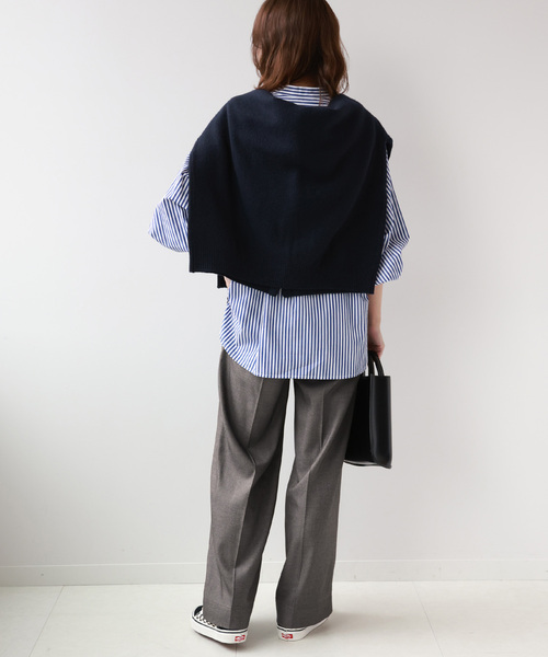 JOURNAL STANDARD relume（ジャーナルスタンダード　レリューム）の「ウォッシャブルストレッチストレートパンツ（その他パンツ・レディース・ベージュ/ライトグレー/ブラック・36/38）」の11枚目の写真