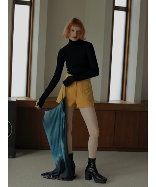 AMAIL（アマイル）の「Y2k minimam pants（その他パンツ・レディース・ピンク/ホワイト/マスタード・FREE）」の12枚目の写真