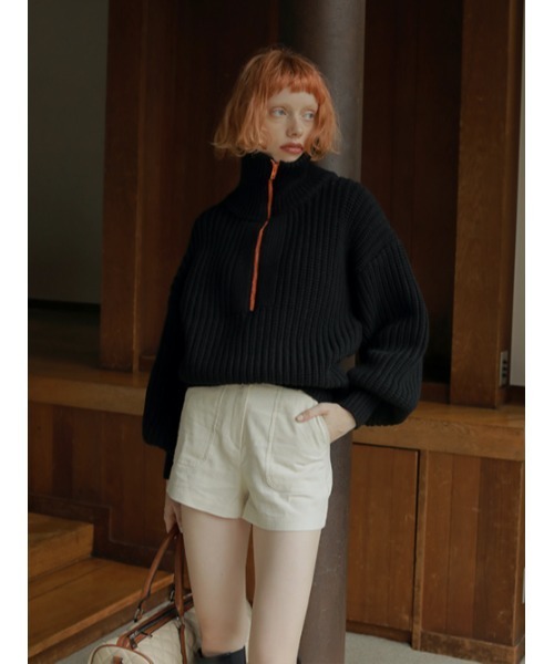 AMAIL（アマイル）の「Y2k minimam pants（その他パンツ・レディース・ピンク/ホワイト/マスタード・FREE）」の9枚目の写真