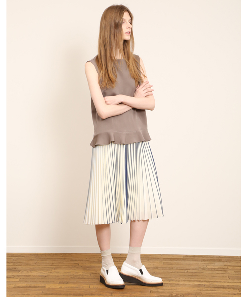 SACRA｜サクラ ｜AIRY PLEATS SKIRT｜エアプリーツスカート