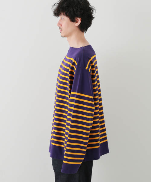 Slobe IENA LENOリノ　BASQUE カットソー LENO (リノ) BASQUE SHIRT / バスクシャツ