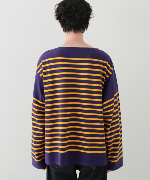 Slobe IENA LENOリノ　BASQUE カットソー LENO (リノ) BASQUE SHIRT / バスクシャツ