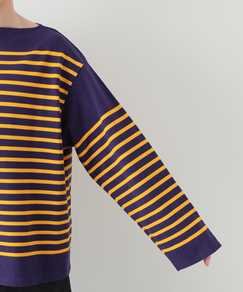 leno × journal standard バスクシャツ　別注　リノ LENO/リノ×JOURNAL STANDARD】別注 バスクシャツ（Tシャツ