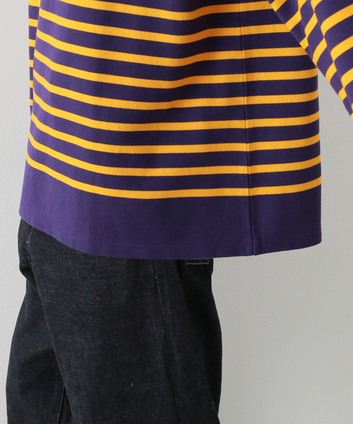 leno × journal standard バスクシャツ　別注　リノ LENO/リノ×JOURNAL STANDARD】別注 バスクシャツ（Tシャツ