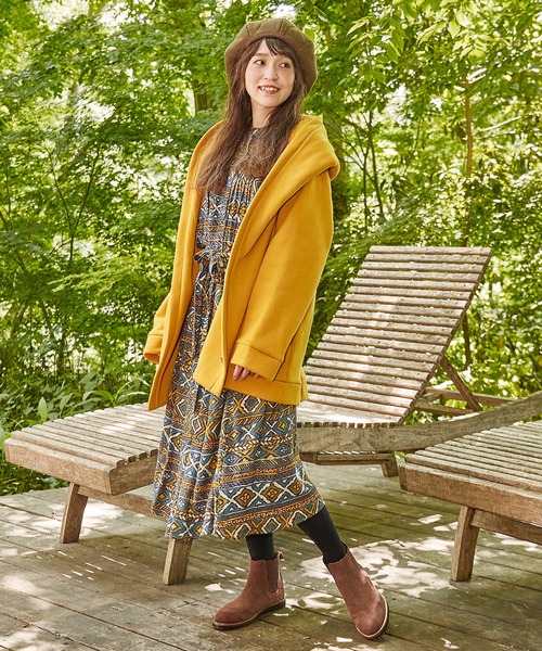 チャイハネ(チャイハネ)の「【チャイハネ】リレートワンピース(ワンピース・レディース・ネイビー/パープル/イエロー/レッド・FREE)」の10枚目の写真
