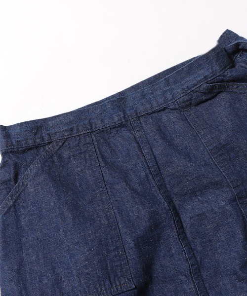 orSlow(オアスロウ)の「orSlow/オアスロウ DENIM WRAP LONG SKIRT ロングスカート(デニムスカート・レディース・ワンウォッシュ・FREE)」の2枚目の写真