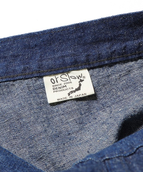 orSlow(オアスロウ)の「orSlow/オアスロウ DENIM WRAP LONG SKIRT ロングスカート(デニムスカート・レディース・ワンウォッシュ・FREE)」の17枚目の写真