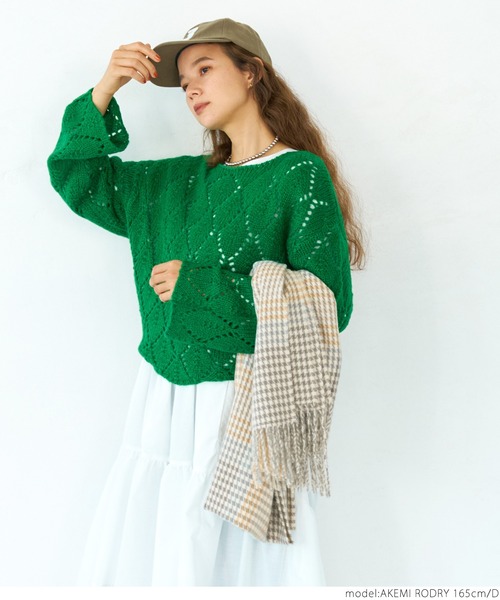 coca(coca)(コカ)の「ビックチェックマフラー(マフラー・レディース・A/B/C/D・ONE SIZE)」の12枚目の写真