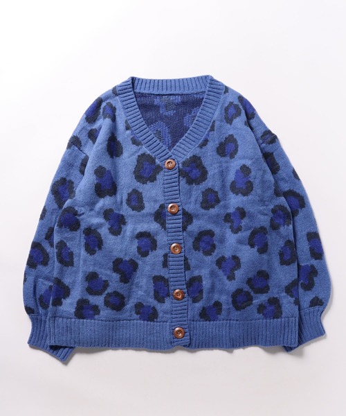 CORNERS（コーナーズ）の「CORNERS by yui　レオパード柄ボリューム袖カーディガン（カーディガン/ボレロ・レディース・ベージュ/イエロー/ブルー/グレー・M）」の16枚目の写真