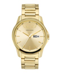 Armani Exchange アナログ腕時計 ゴールド Amazon.com: Armani Exchange A|X Men's & Women's Sync Chronograph