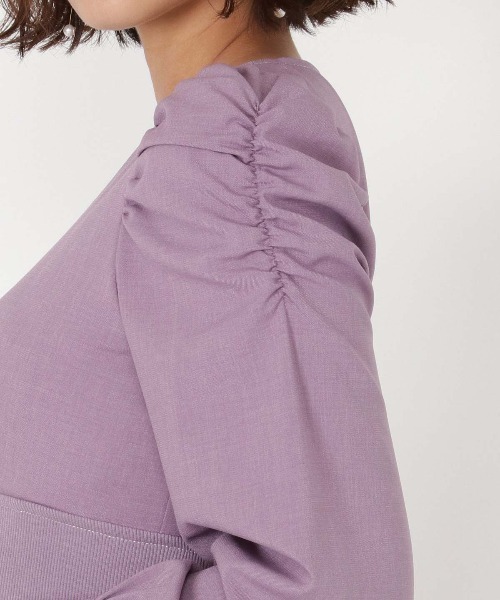 AND COUTURE（アンドクチュール）の「ウエストリブ配色ステッチ
