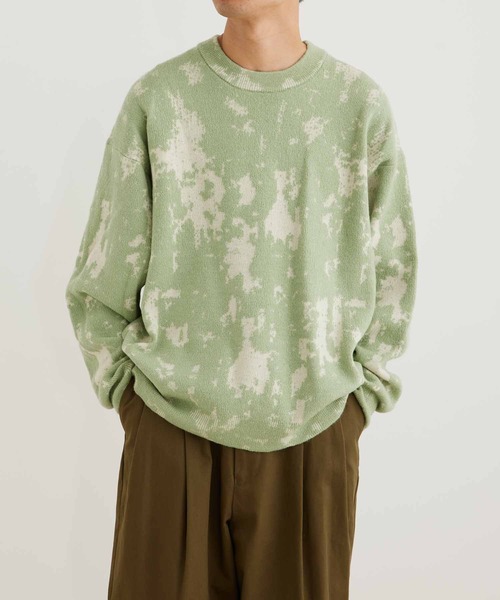 ★美品◆アダムエロペ◆アルパカ混♡タートルバックスリットニットプルオーバーYE ADAM ET ROPÉ FEMME(アダム エ ロペ ファム) / ウールクロップド