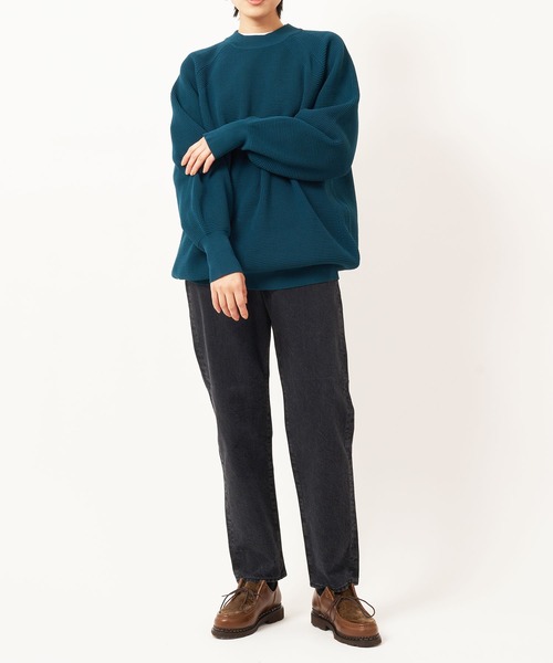 THOUSAND MILE(サウザンドマイル)の「FEATHER KNIT CREW NECK(ニット/セーター・レディース・グレー系その他/ブルー系その他/ブラック・LARGE/X-LARGE/MEDIUM)」の8枚目の写真