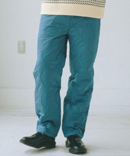 WHIMSIC（ウィムジック）の「【UNISEX】ナイロンリップストップキルティングパンツ（その他パンツ・メンズ・ブルー/ブラック/オリーブ・FREE）」の16枚目の写真