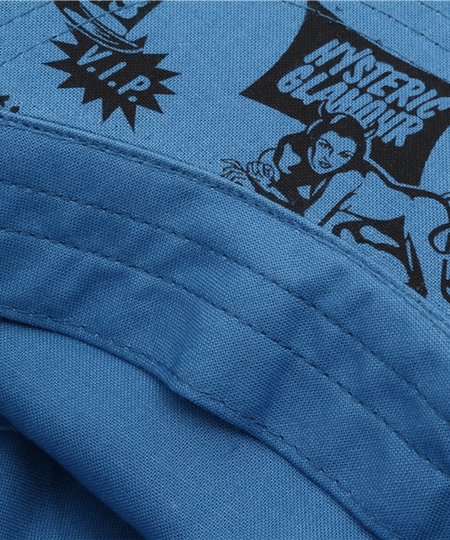 希少　Hysterics　ヒステリックグラマー　スカル　ドット総柄　キャスケット HG LABEL柄 バケットハット|HYSTERIC GLAMOUR MEN | HYSTERIC
