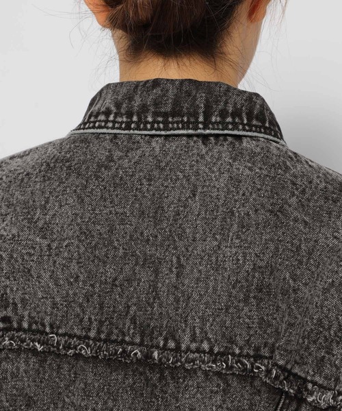 PAGEBOY（ページボーイ）の「ショートボーイGジャン / セットアップ対応（デニムジャケット・レディース・オフホワイト/ブルー/ブラック系その他・FREE）」の15枚目の写真