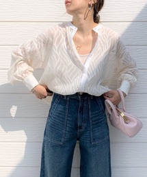 Q | シアージャガードシャツ(シャツ/ブラウス)