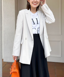 NOLLEY’S Sophi | ウォッシャブルダブルジャケット(テーラードジャケット)