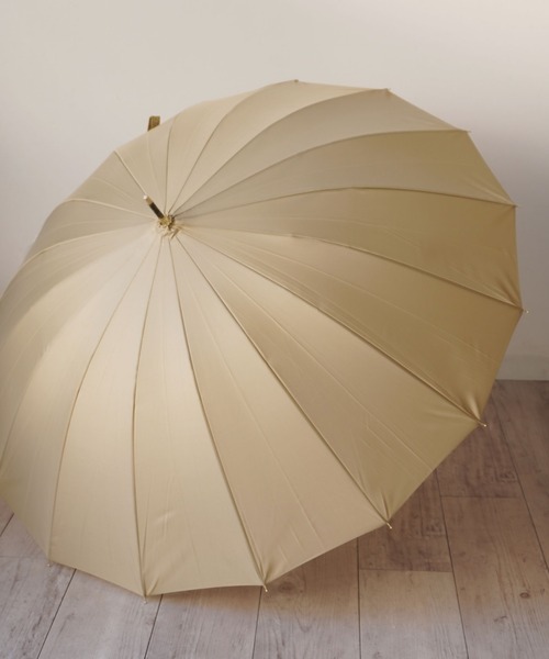 ammy.（エイミードット）の「【 ammy. / エイミードット 】 シンプルカラー バンブーハンドル 長傘（長傘・レディース・ネイビー/ホワイト/ブラック/カーキ/ライトグレー/ライトグリーン・FREE）」の11枚目の写真