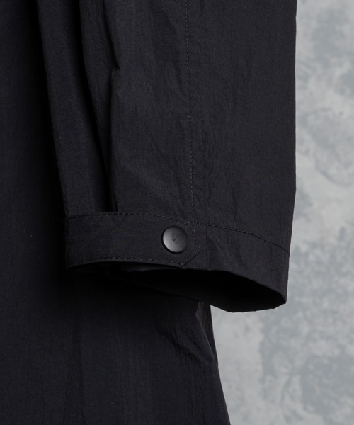 KUUUPY(クーピー)の「Nylon Washer Long Shirts Jacket - ナイロンワッシャーロングシャツジャケット(その他アウター・メンズ・ブラック・SMALL/MEDIUM/LARGE)」の13枚目の写真