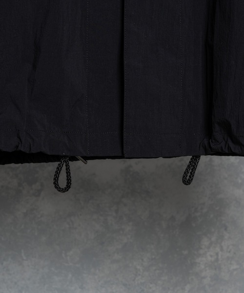 KUUUPY(クーピー)の「Nylon Washer Long Shirts Jacket - ナイロンワッシャーロングシャツジャケット(その他アウター・メンズ・ブラック・SMALL/MEDIUM/LARGE)」の10枚目の写真