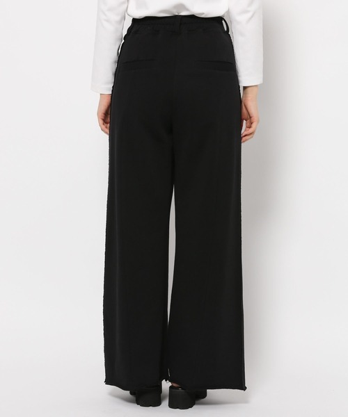 PAGEBOY（ページボーイ）の「カットオフスエットパンツ（スウェットパンツ・レディース・ブラック/オートミール・FREE）」の10枚目の写真