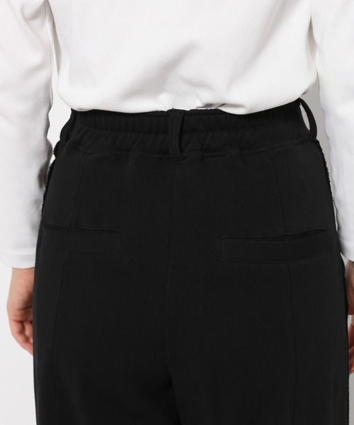 PAGEBOY（ページボーイ）の「カットオフスエットパンツ（スウェットパンツ・レディース・ブラック/オートミール・FREE）」の8枚目の写真