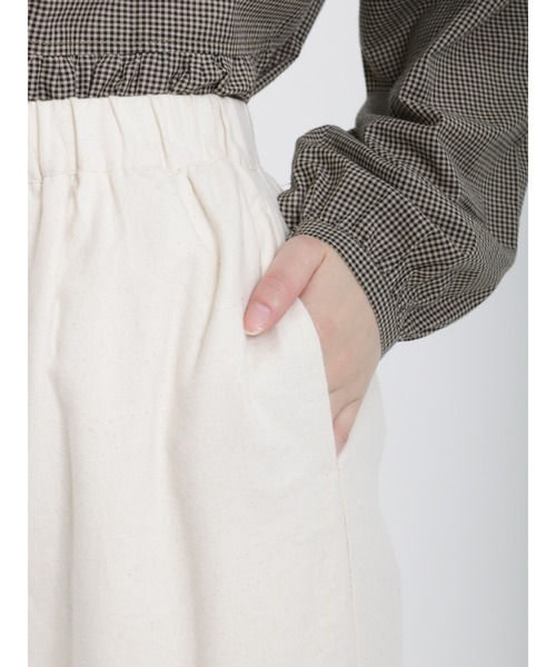 Samansa Mos2（サマンサ モスモス）の「裾レースパンツ（その他パンツ・レディース・ブラック/キナリ・ﾌﾘ-）」の16枚目の写真