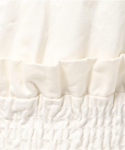 mystic（ミスティック）の「ウエストシャーリングノースリーブサロペット（サロペット/オーバーオール・レディース・ブルー/ネイビー/オフホワイト・ﾌﾘ-）」の7枚目の写真