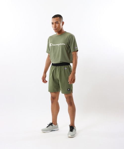 Champion（チャンピオン）の「【Champion/チャンピオン】メンズ スポーツ ショーツ（その他パンツ・メンズ・オリーブ/ブラック・MEDIUM/LARGE/X-LARGE）」の10枚目の写真