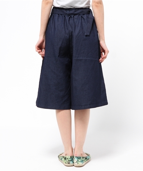 Kastane(カスタネ)の「【Kastane】デニム共ベルトガウチョパンツ(その他パンツ・レディース・インディゴブルー・FREE)」の7枚目の写真