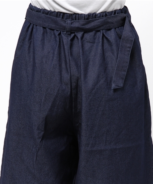 Kastane(カスタネ)の「【Kastane】デニム共ベルトガウチョパンツ(その他パンツ・レディース・インディゴブルー・FREE)」の9枚目の写真