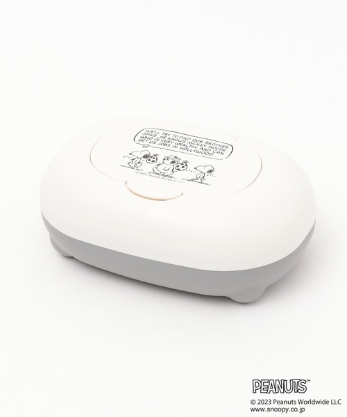 LEPSIM(レプシィム)の「【PEANUTS】ウェットティッシュケース 184138(インテリア雑貨・レディース・オフホワイト/グレー・ONE SIZE)」の10枚目の写真