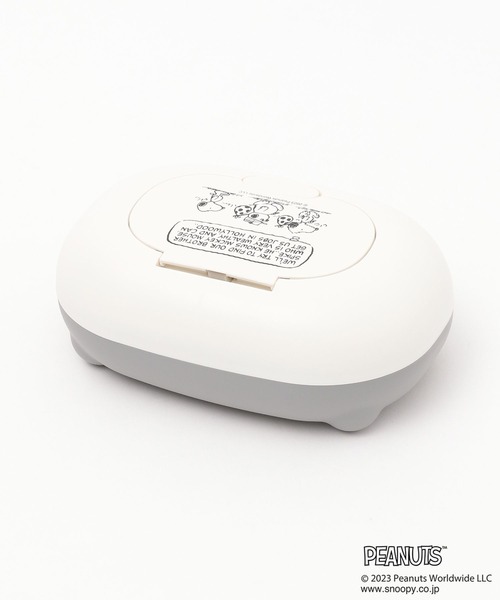 LEPSIM(レプシィム)の「【PEANUTS】ウェットティッシュケース 184138(インテリア雑貨・レディース・オフホワイト/グレー・ONE SIZE)」の13枚目の写真