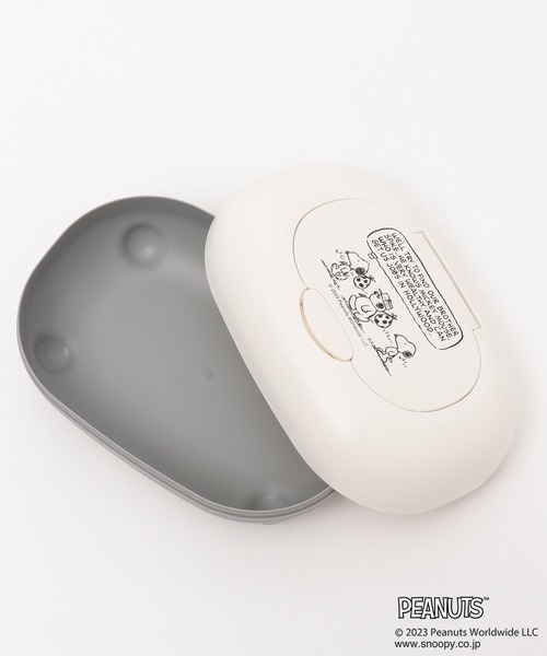 LEPSIM(レプシィム)の「【PEANUTS】ウェットティッシュケース 184138(インテリア雑貨・レディース・オフホワイト/グレー・ONE SIZE)」の14枚目の写真