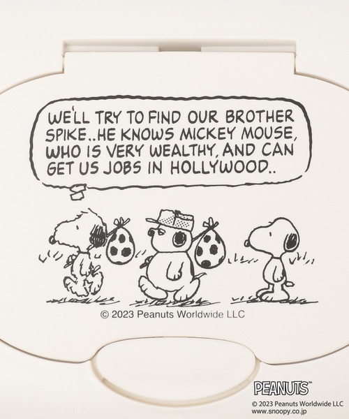 LEPSIM(レプシィム)の「【PEANUTS】ウェットティッシュケース 184138(インテリア雑貨・レディース・オフホワイト/グレー・ONE SIZE)」の20枚目の写真
