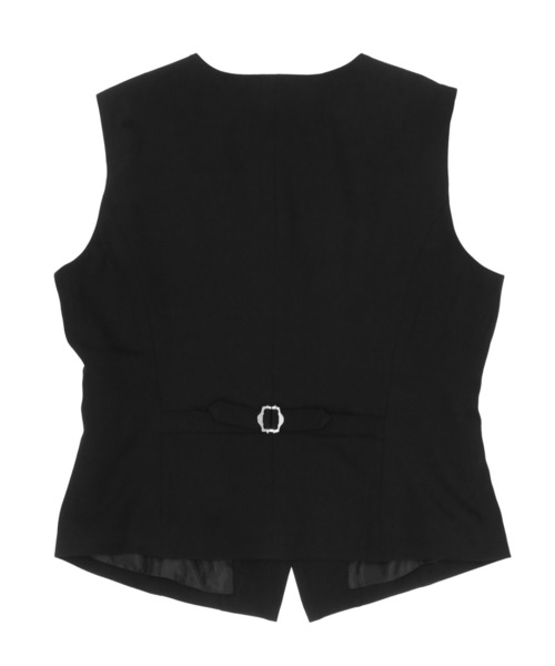 TOKYO SHIRTS（トウキョウシャツ）の「オフィス向け ベーシックベスト（ベスト・レディース・ブラック・M/L）」の2枚目の写真