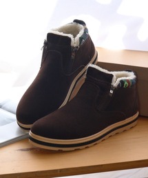 AAA+ | ふわふわボアが暖かい ダブルジップムートンブーツ(ブーツ)