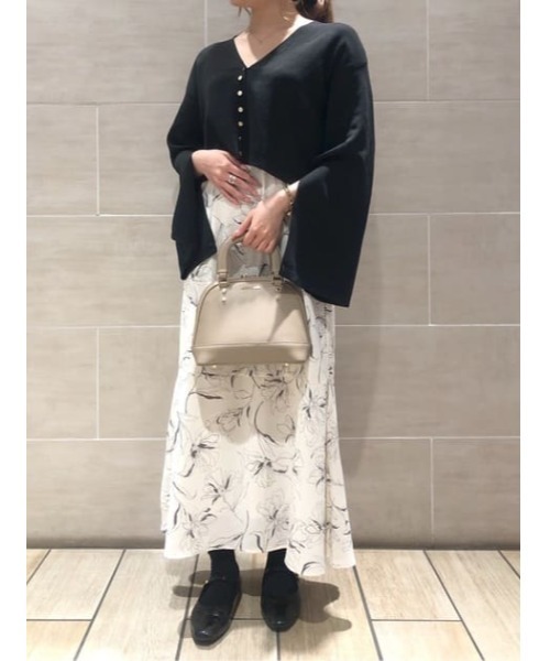 SAMANTHAVEGA(サマンサベガ)の「ポイントステッチショルダーバッグ(ショルダーバッグ・レディース・オフホワイト/ブラック/グレイッシュベージュ・FREE)」の18枚目の写真