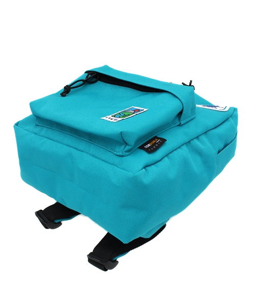 green label relaxing（グリーンレーベルリラクシング）の「green label relaxing別注MEI Daypack Sサイズ/ワッペン◆（バックパック/リュック・キッズ・グレー/ピンク/ターコイズブルー・フリー）」の12枚目の写真