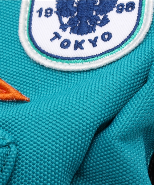 green label relaxing（グリーンレーベルリラクシング）の「green label relaxing別注MEI Daypack Sサイズ/ワッペン◆（バックパック/リュック・キッズ・グレー/ピンク/ターコイズブルー・フリー）」の15枚目の写真