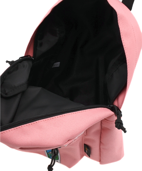 green label relaxing（グリーンレーベルリラクシング）の「green label relaxing別注MEI Daypack Sサイズ/ワッペン◆（バックパック/リュック・キッズ・グレー/ピンク/ターコイズブルー・フリー）」の9枚目の写真