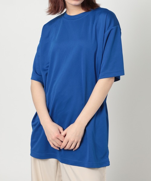 United Athle(ユナイテッドアスレ)の「【United Athle】4.7オンス ドライシルキータッチ Tシャツ(ローブリード) ジム ヨガ ピラティス 5088(Tシャツ/カットソー・メンズ・コバルトブルー/イエロー/ネイビー/レッド/ピンク/ホワイト/ブラック・S/M/L/XL)」の4枚目の写真