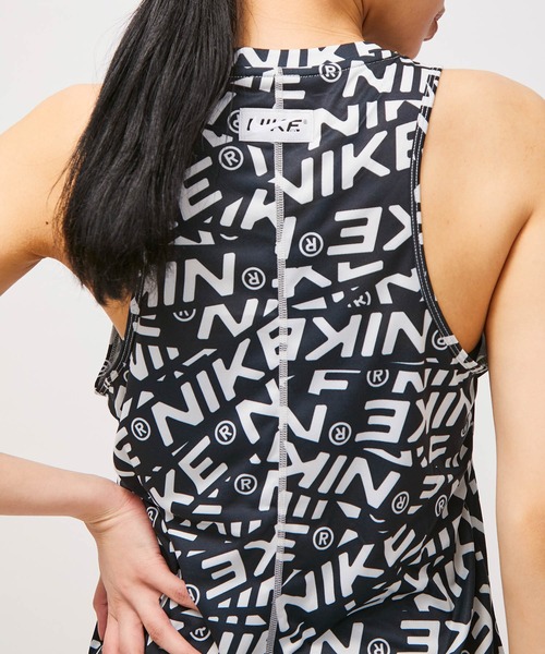 NIKE（ナイキ）の「【NIKE】ナイキ ワン Dri-FIT プリント トレーニングタンクトップ ウィメンズ（タンクトップ・レディース・ブラック系その他/ピンク系その他2・L/M/S）」の6枚目の写真