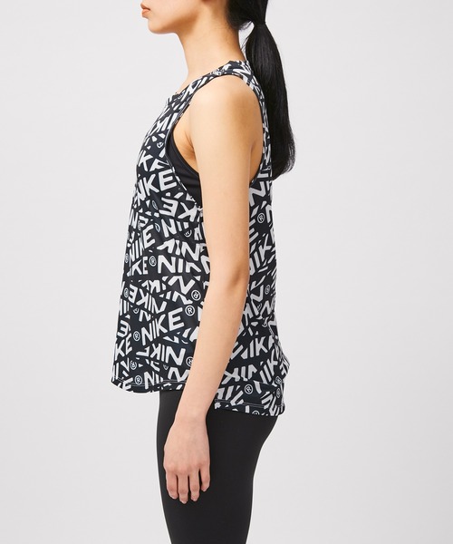 NIKE（ナイキ）の「【NIKE】ナイキ ワン Dri-FIT プリント トレーニングタンクトップ ウィメンズ（タンクトップ・レディース・ブラック系その他/ピンク系その他2・L/M/S）」の12枚目の写真