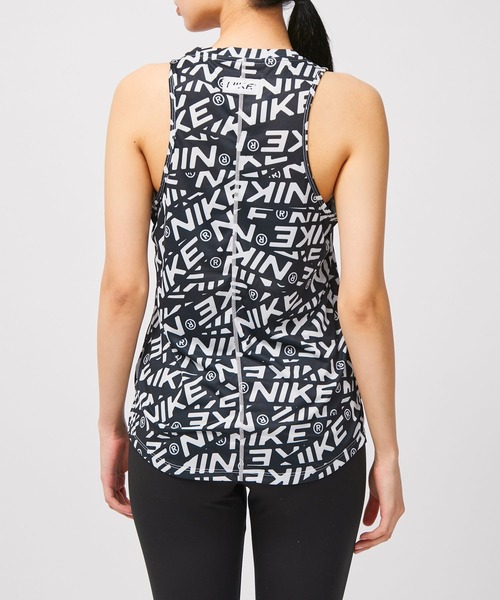 NIKE（ナイキ）の「【NIKE】ナイキ ワン Dri-FIT プリント トレーニングタンクトップ ウィメンズ（タンクトップ・レディース・ブラック系その他/ピンク系その他2・L/M/S）」の8枚目の写真