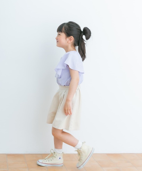 URBAN RESEARCH DOORS（アーバンリサーチドアーズ）の「デニムキュロット(KIDS)（デニムパンツ・キッズ・アイボリー/インディゴブルー・105/120/135）」の10枚目の写真